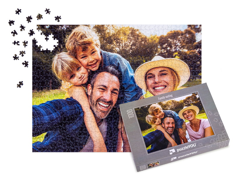 1000-Piece Custom Photo Jigsaw Puzzles