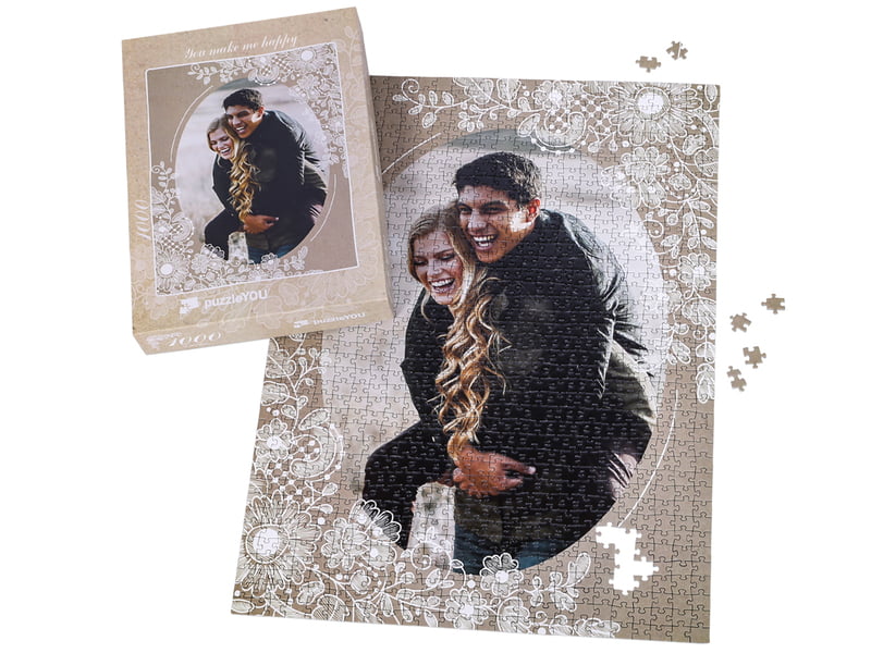 1000-Piece Custom Photo Jigsaw Puzzles