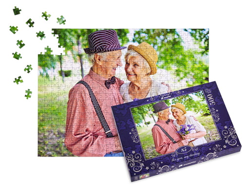 Puzzle box photo puzzle 500 pieces