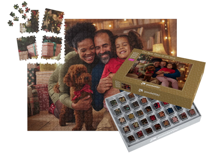 SMART SORTED custom photo puzzle 1000 pieces with gift box