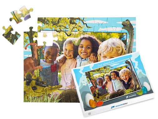 Make a Custom Jigsaw Puzzle with Your Photo - Up to 1000 Pieces